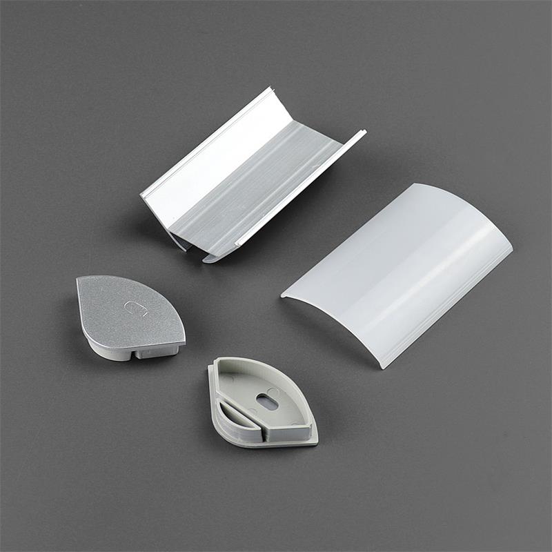 Hot Selling New V-shaped Aluminum Profiles for Indirect Lighting Through LED Light Bars