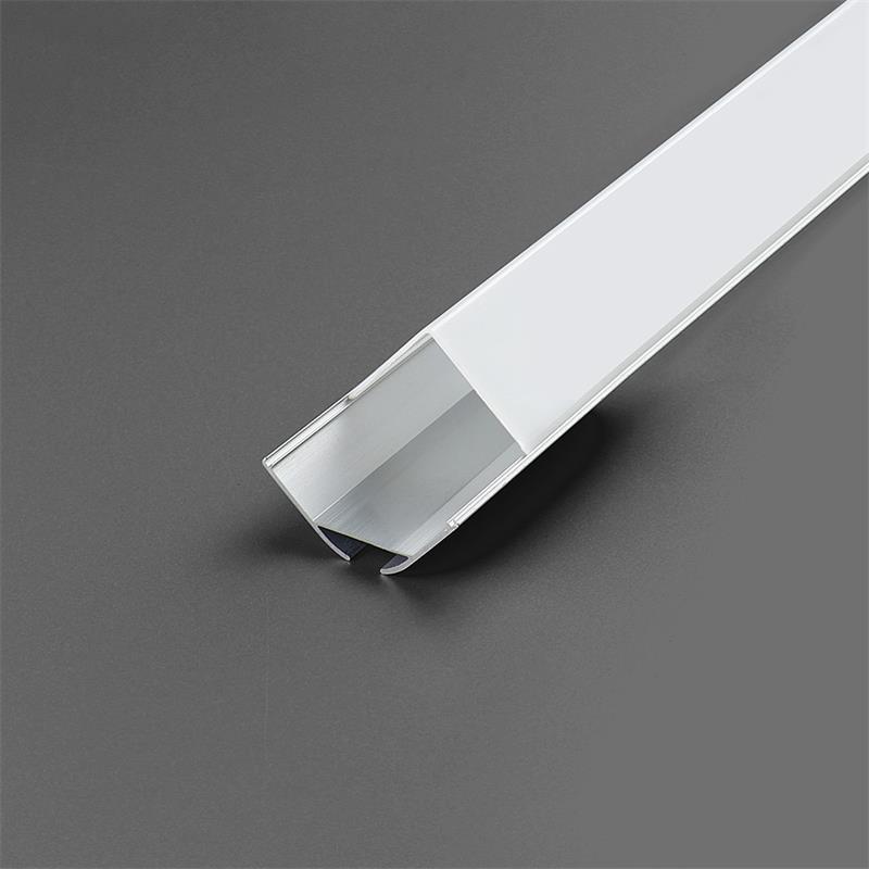 LED Hard Light Srectangular Linear Aluminum slot Shell is Used for Cabinet Light Kit