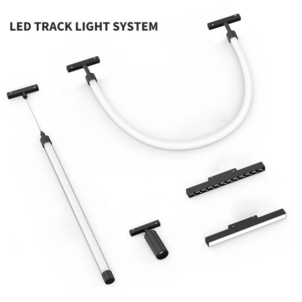 Led Track Linear Light Magnetic Track Rail