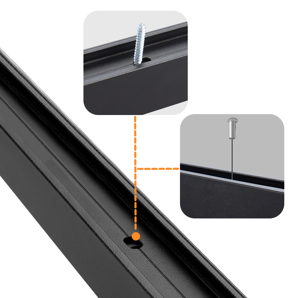 Ultra-Embedded Aluminum Track Lights Rail