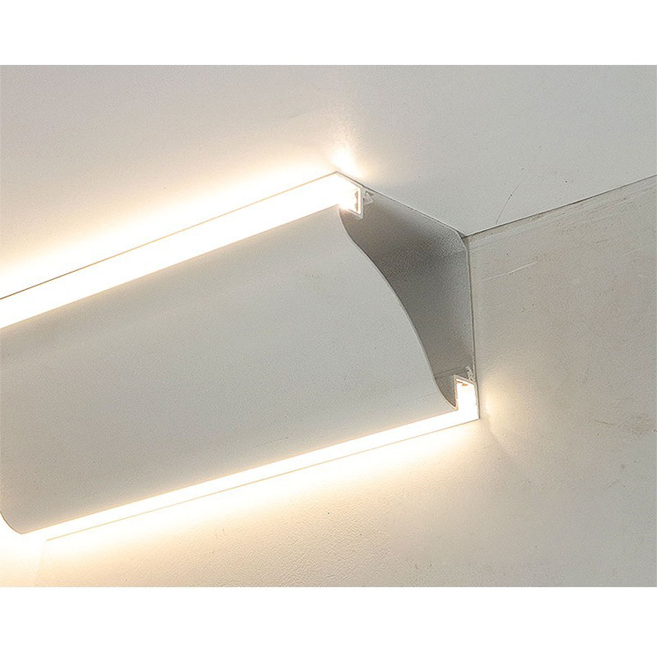 Surface Mounted LED Strip Lights - RD7069 Ceiling Corner Double Side Luminescence Profile