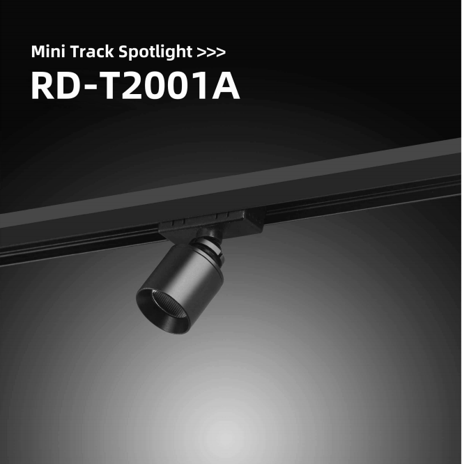 RD-T2001 Surface Mount Mini Magnetic Track Light
