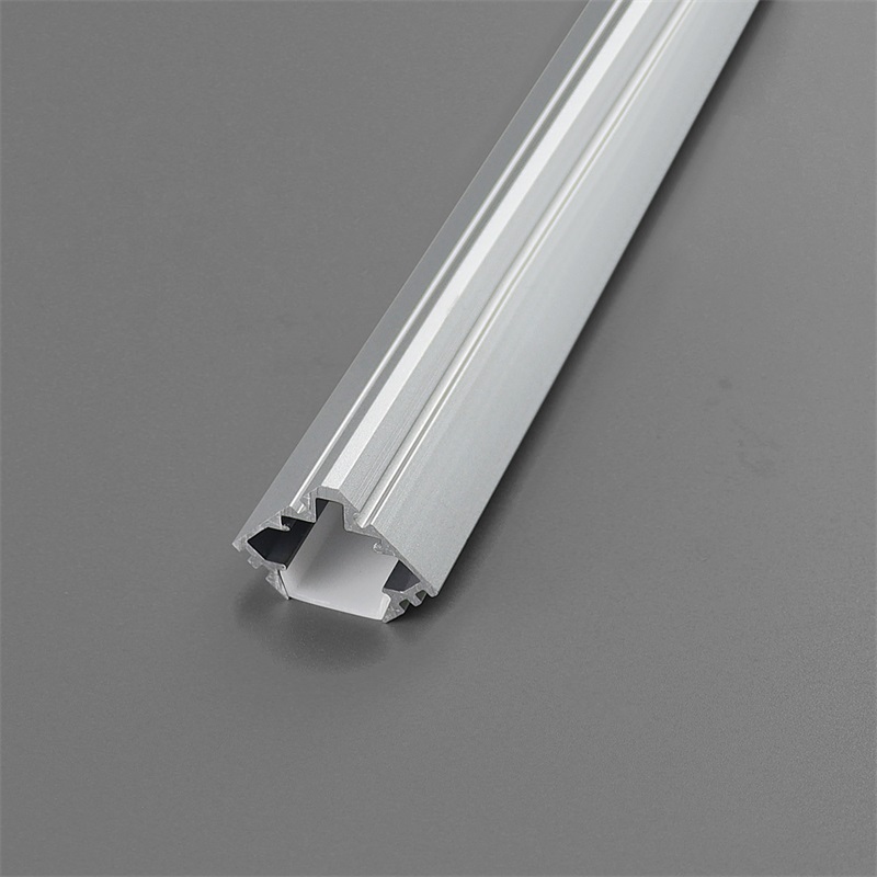 Custom Tapered LED Hard Light Strip Housing for Corner Office Lighting