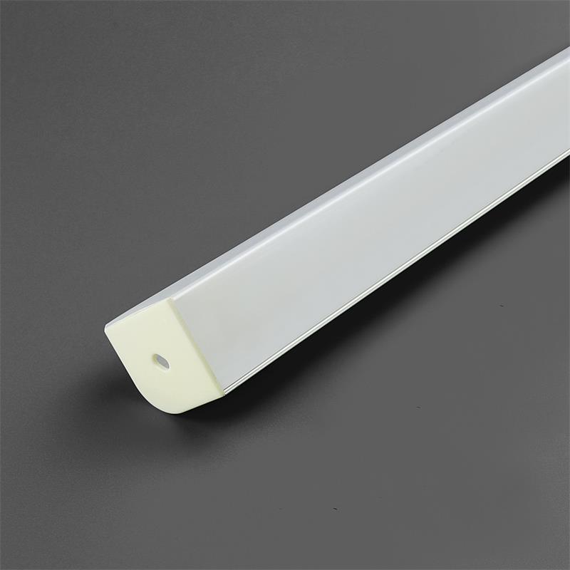 LED Hard Light Srectangular Linear Aluminum slot Shell is Used for Cabinet Light Kit