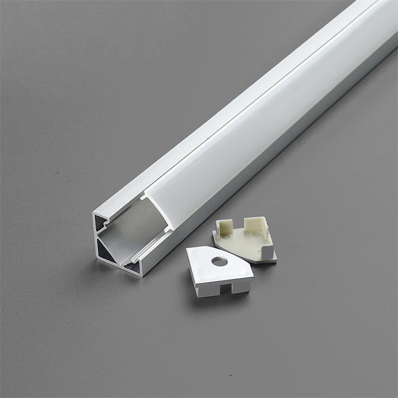 1818 Triangle Light-emitting LED Aluminum Shell Light Strip Cabinet Aluminum Trough Home Decoration