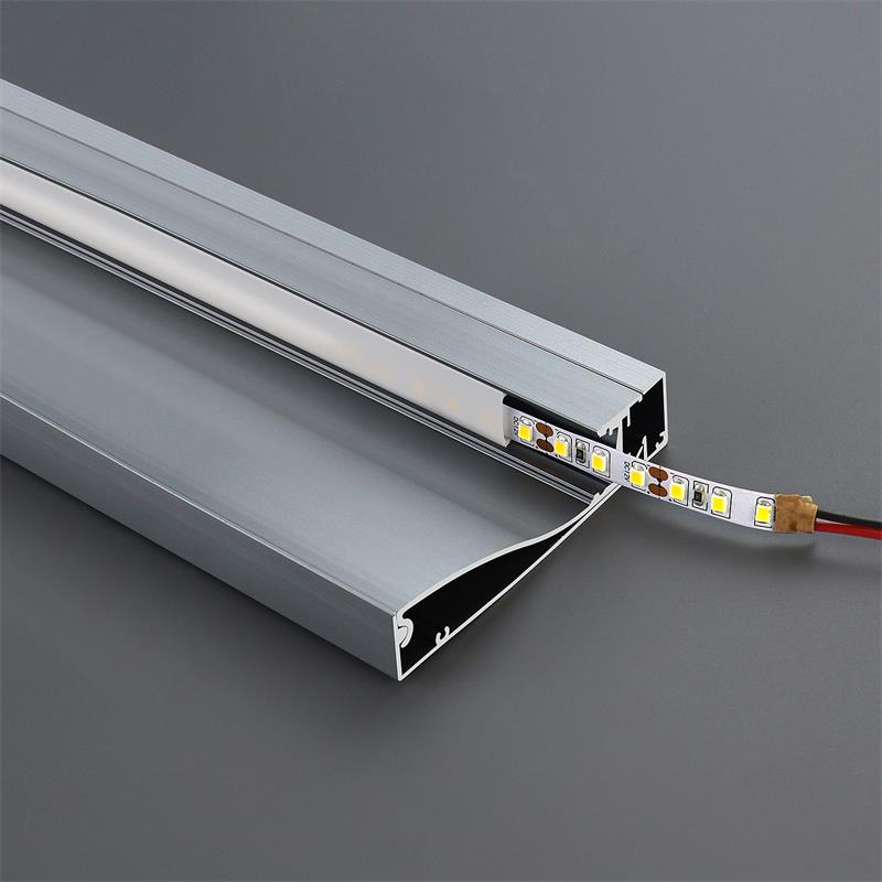 Aluminum Light Strip Channel Heat Sink Extruded Aluminum Led Profile Use For 12mm LED Light Bar