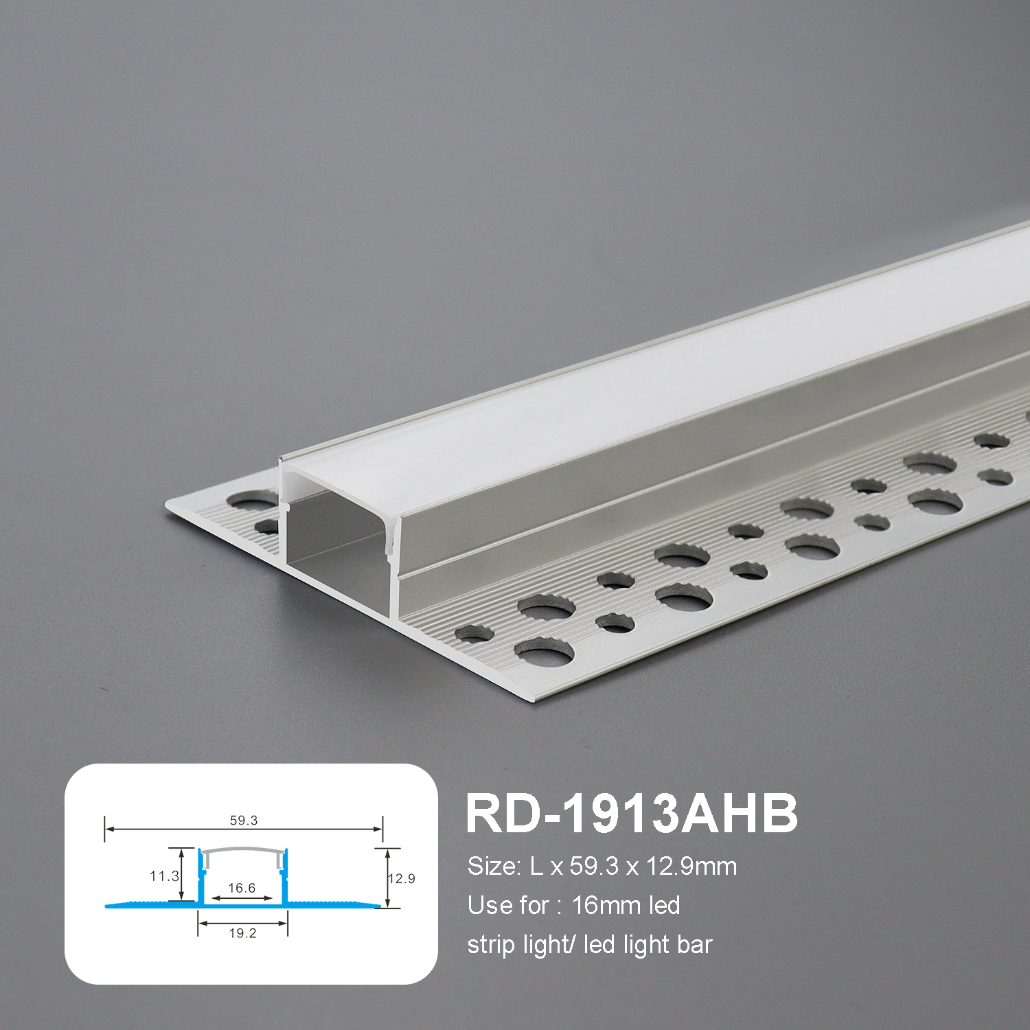 New Design Aluminum LED Light Channel