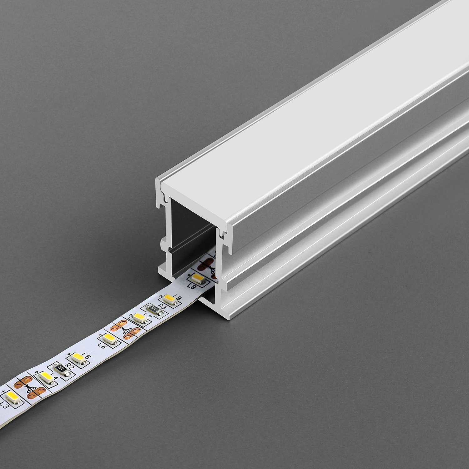 Outdoor Use Lighting Aluminum Profile