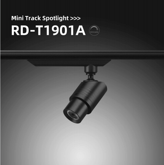 RD-T1901 Mini Magnetic Track Light for Showcase