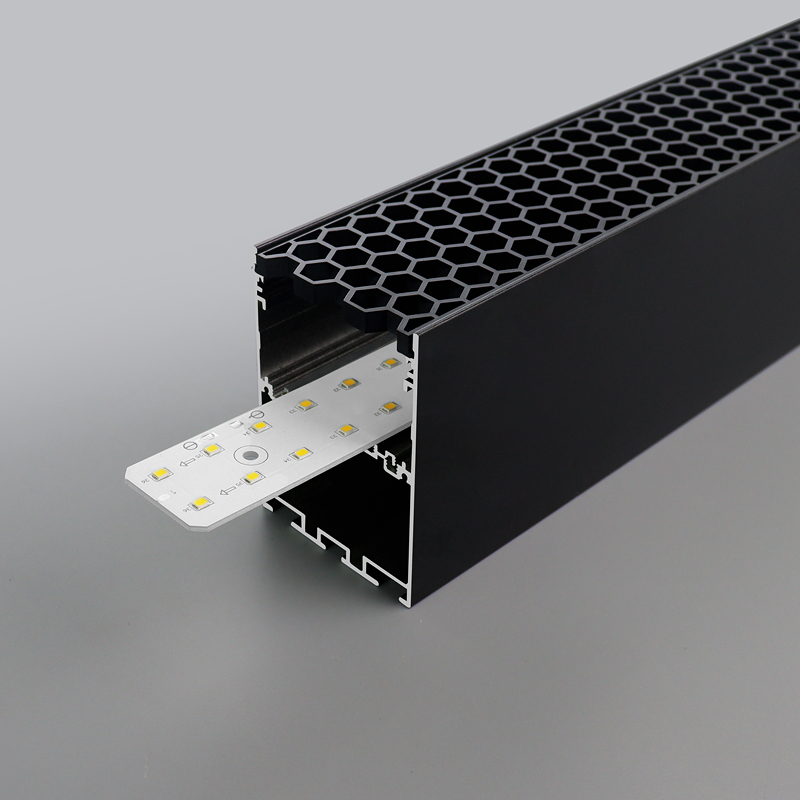 Suspending Linear Light LED Strip Aluminum Channel with PC Cover for LED Aluminum Profile