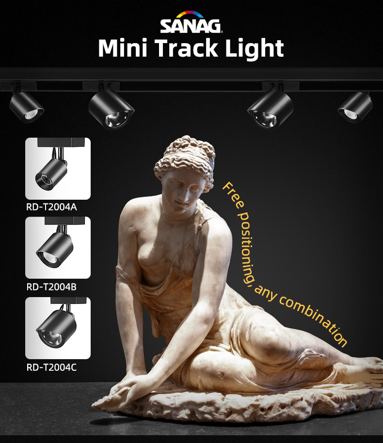 mini track light for showcase
