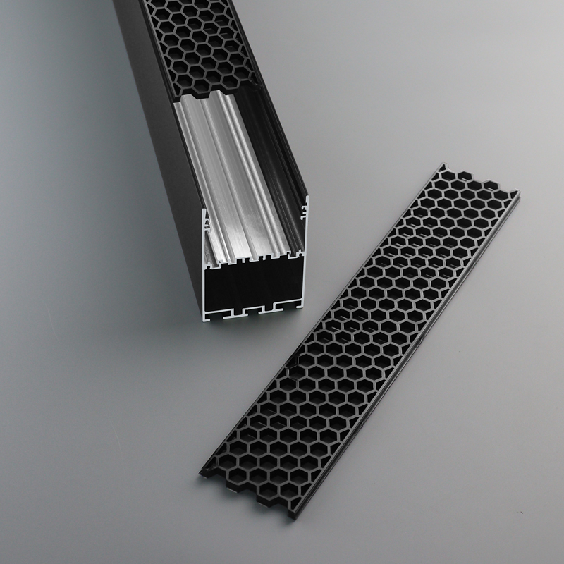 Suspending Linear Light LED Strip Aluminum Channel with PC Cover for LED Aluminum Profile