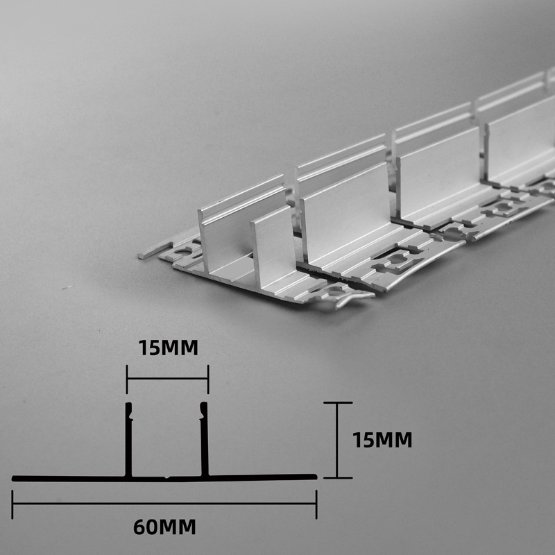 Ceiling Lighting Bendable LED Aluminum Profile 60*15