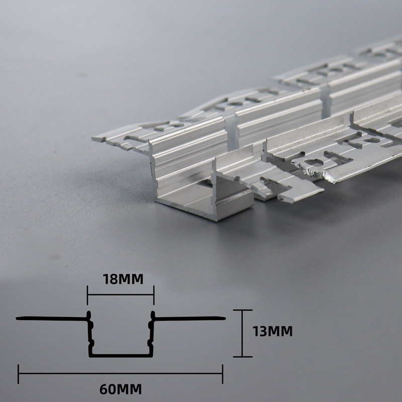 Bent LED Strip Channel 60*13 Bendable LED Aluminum Profile