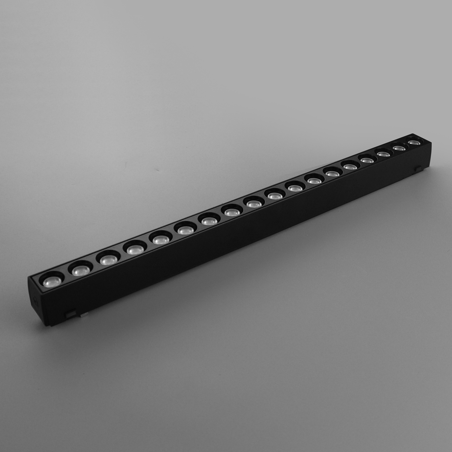 Aluminum Design Home Magnetic Track Rail Linear Grille Spot Light 48V Led Magnetic Track Light