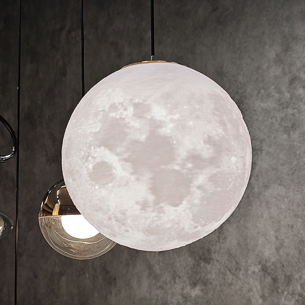Moon Pendant Light LED Track System