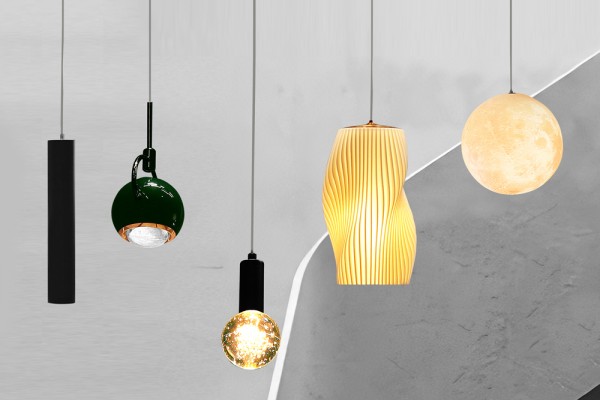 Decorative LED Track Pendant Light