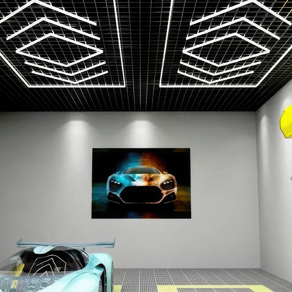 Custom LED Profile Light T-shape