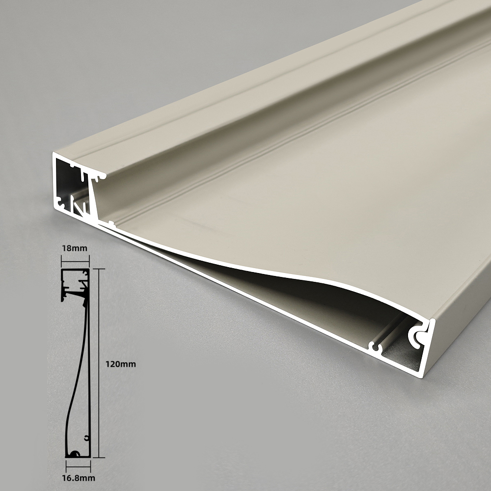 120x18 Wall Skirting Line Lights Aluminum Profile