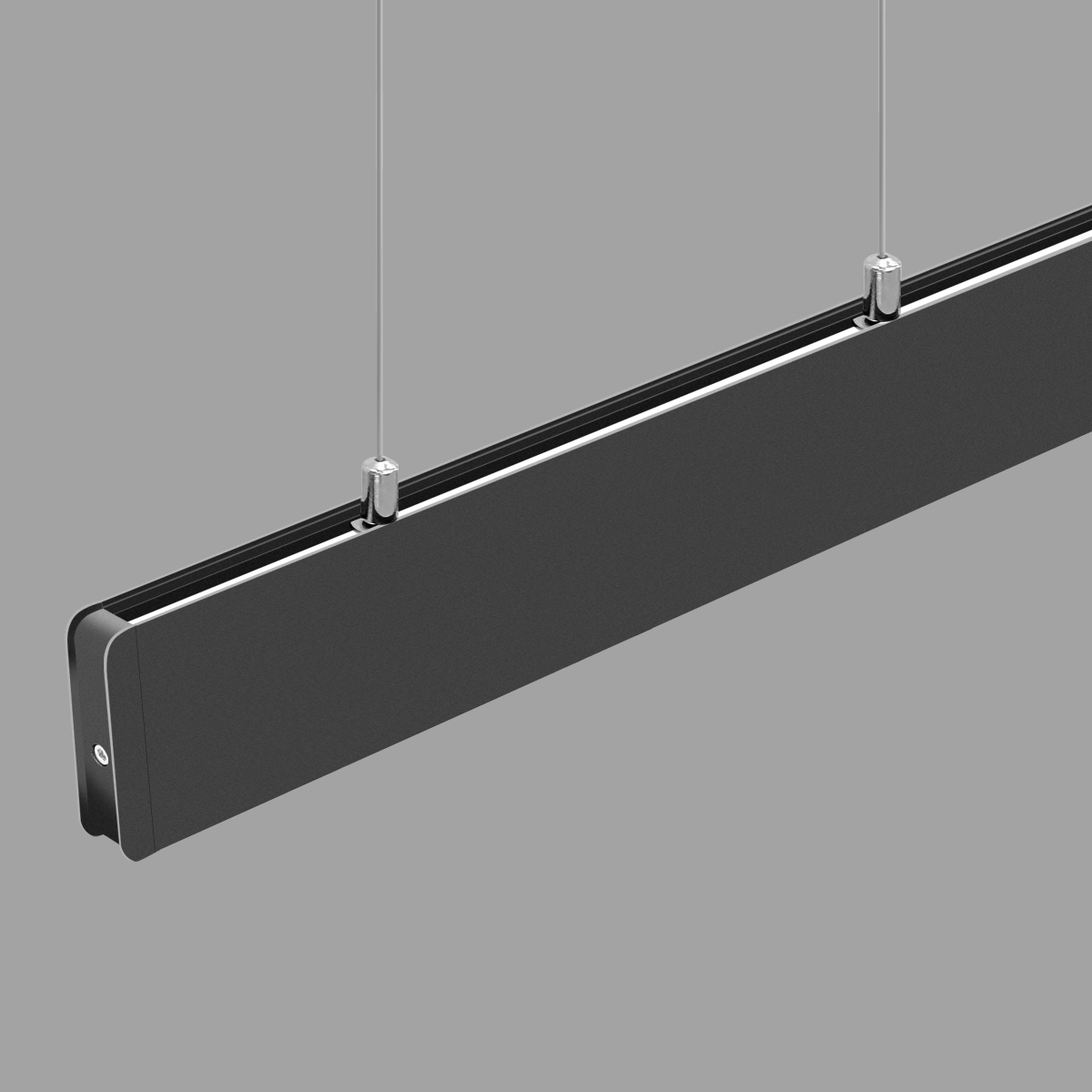 suspended led profile fixture