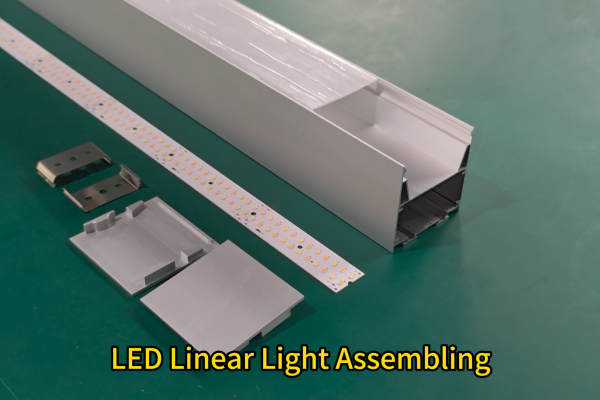 Effortless LED Linear Light Assembly in Action!