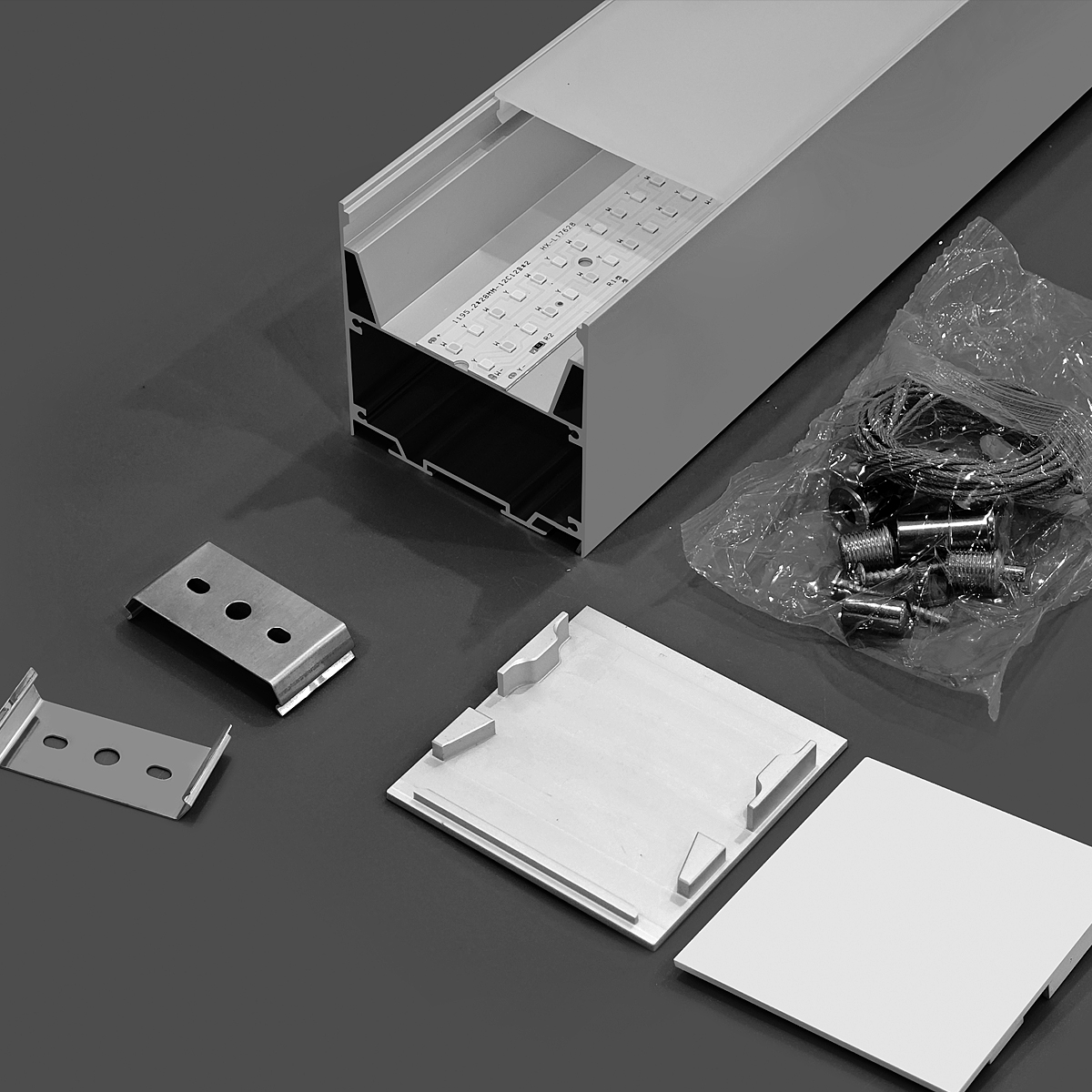 Glare-Free Office Lighting Suspended Linear LED Fixtures