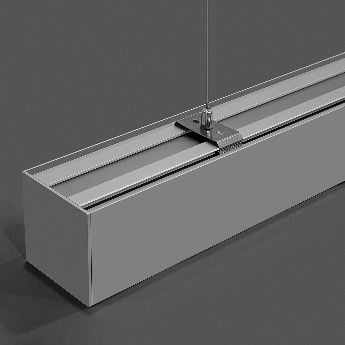 Glare-Free Office Lighting Suspended Linear LED Fixtures