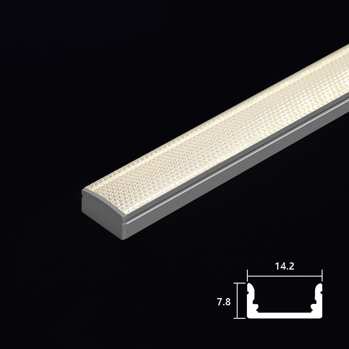 RD-17 Anti glare led profile