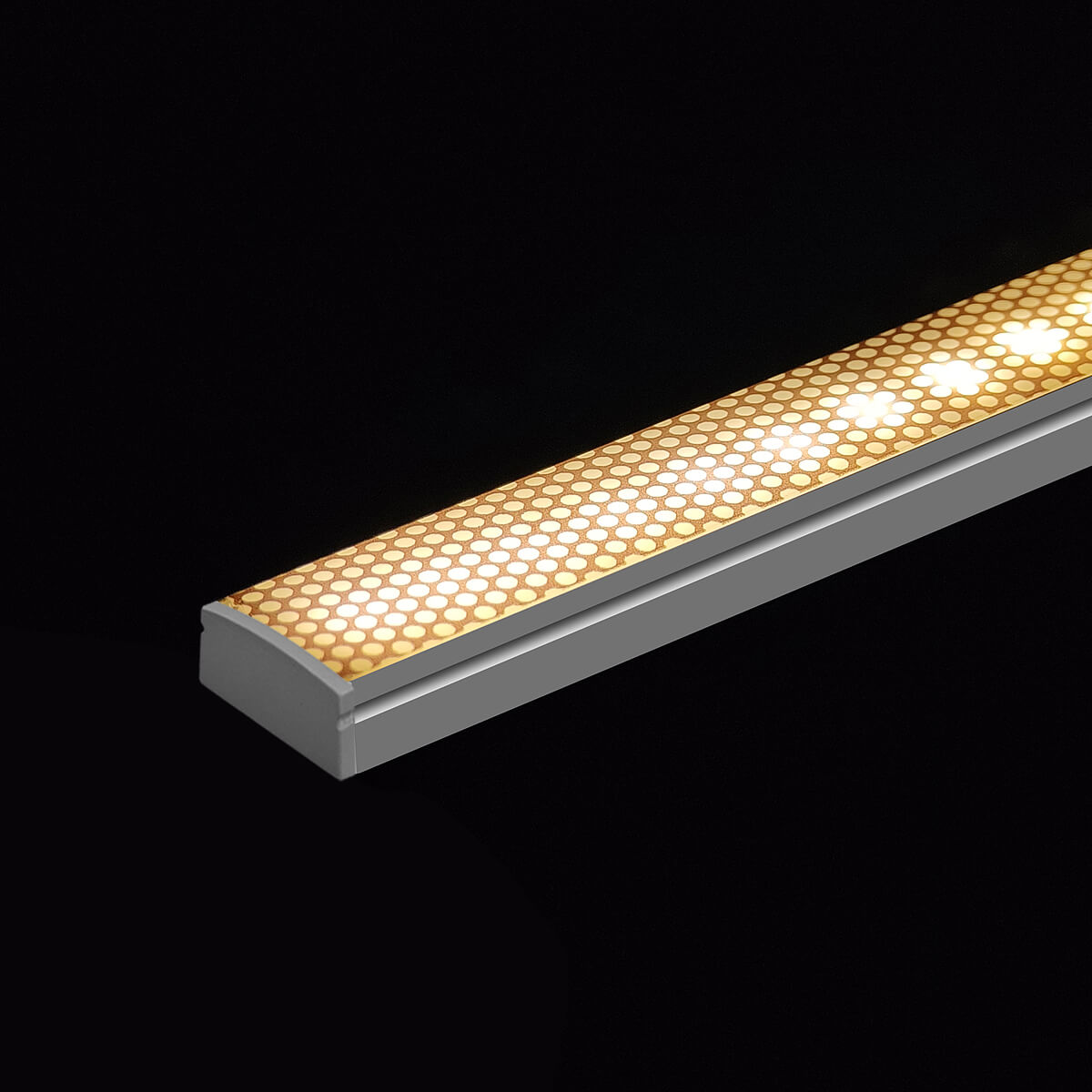 patterned pc cover LED profile
