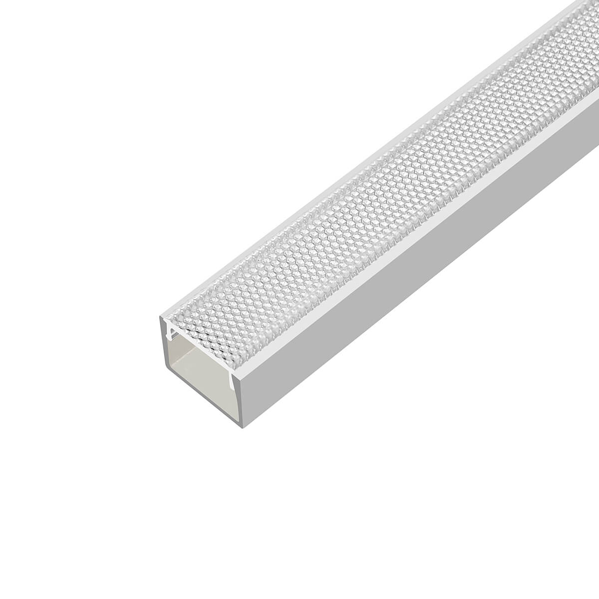 SANAG Anti-Glare LED Aluminum Profile with Textured PC Cover