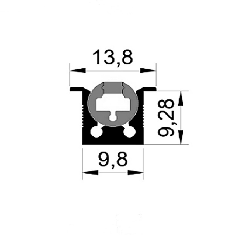 RD-4511 Glow Angle Adjustable LED Linear Light Slim Furniture Lighting