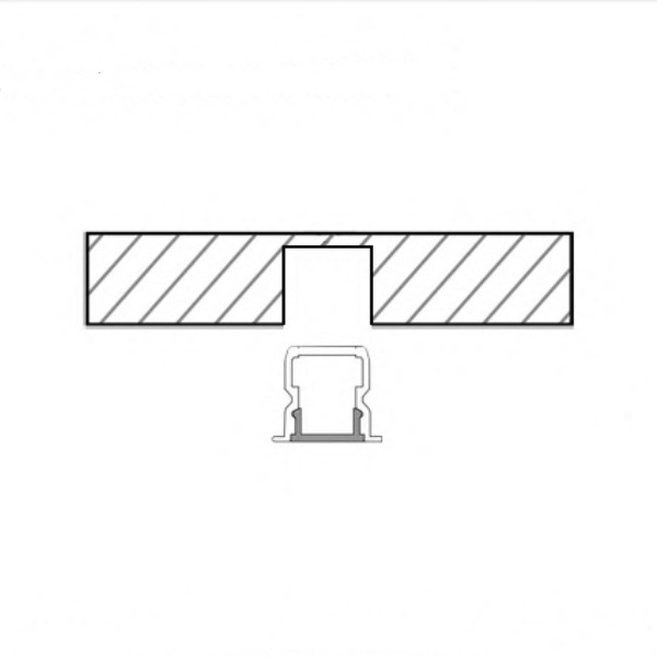 RD-C0809 Slim Linear Lighting LED Profile Fixture