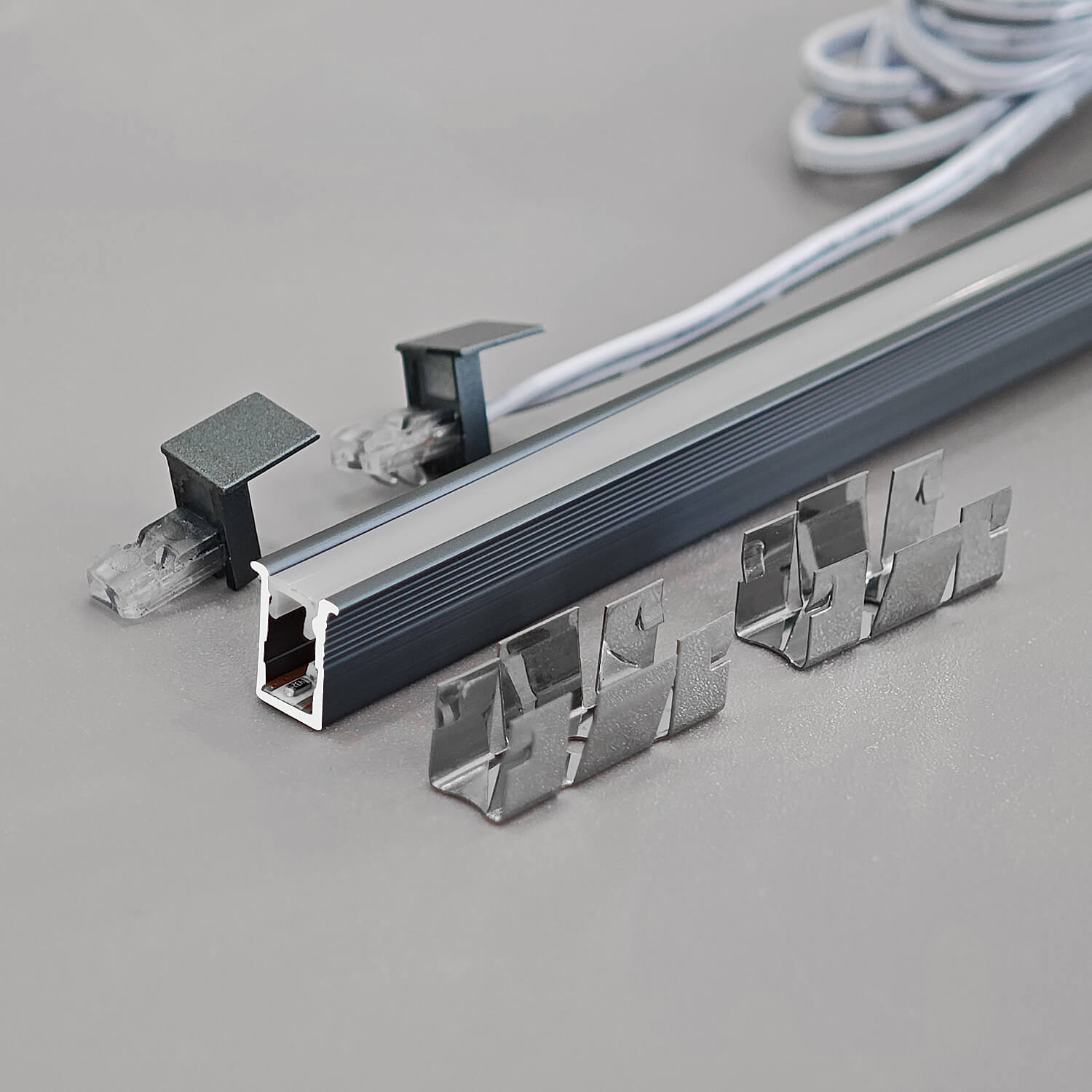 0609 Small LED Aluminum Profile for Cabinet Recessed Lighting