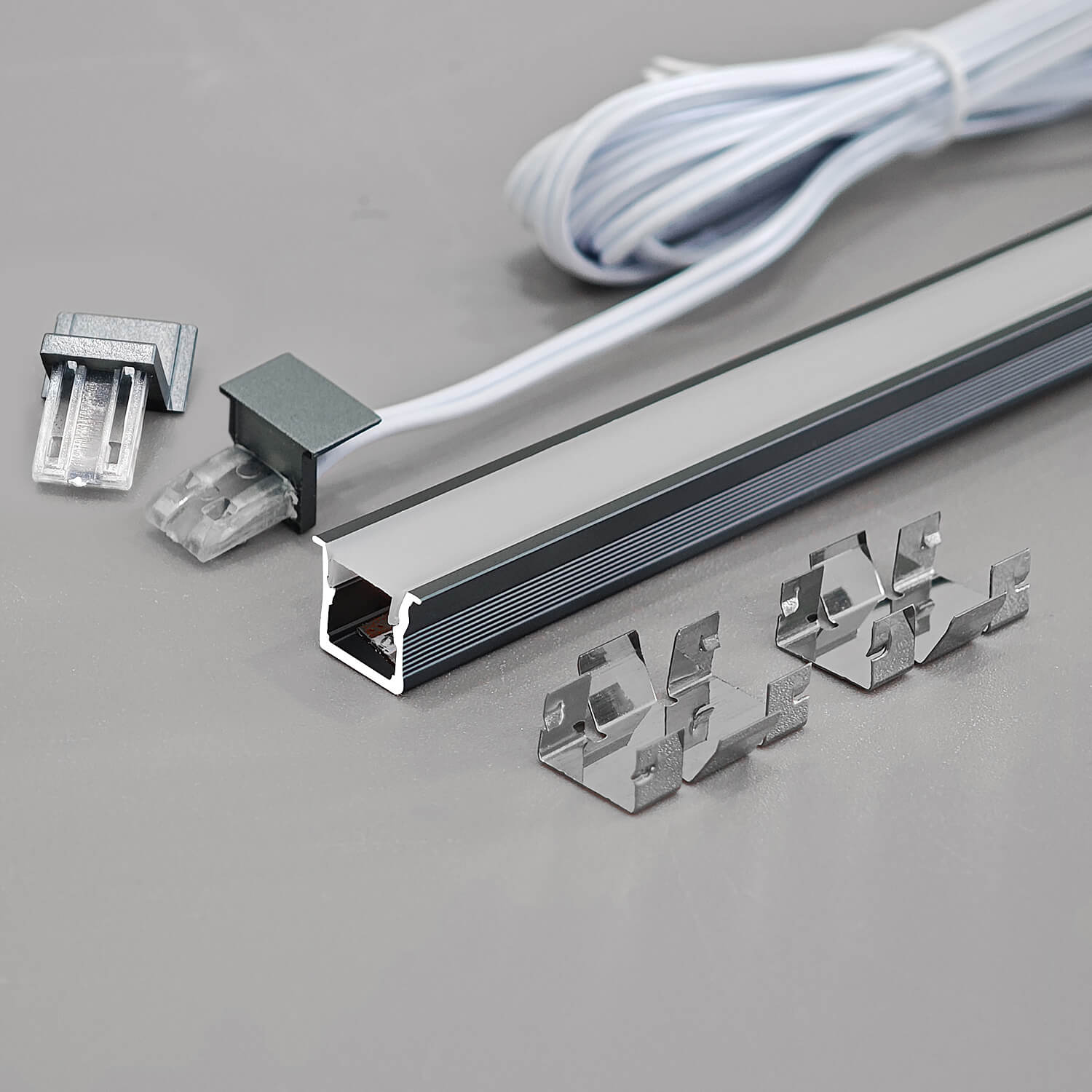 1010 Recessed LED Aluminum Profile Set
