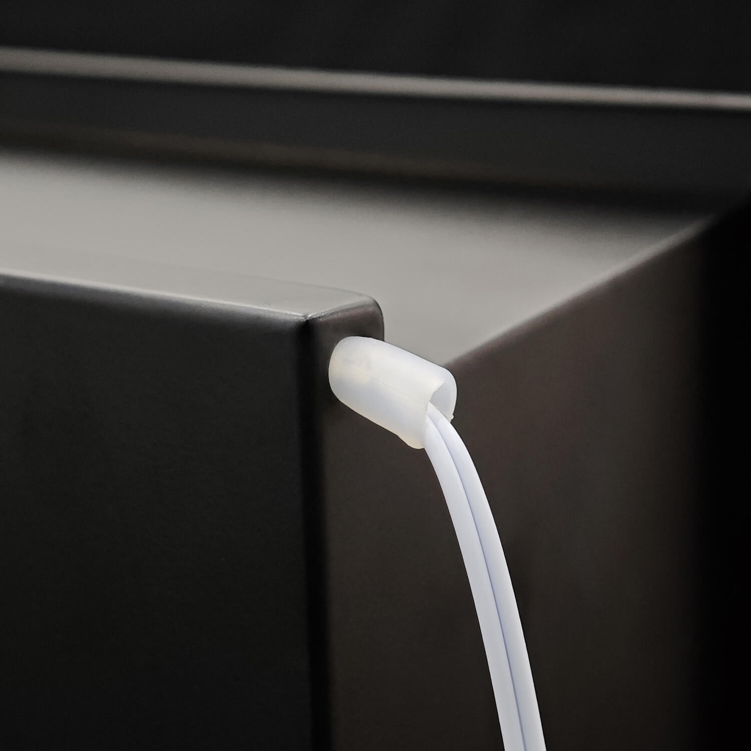 Black Stainless Steel LED Niche for Bathroom Recessed Shelf Storage