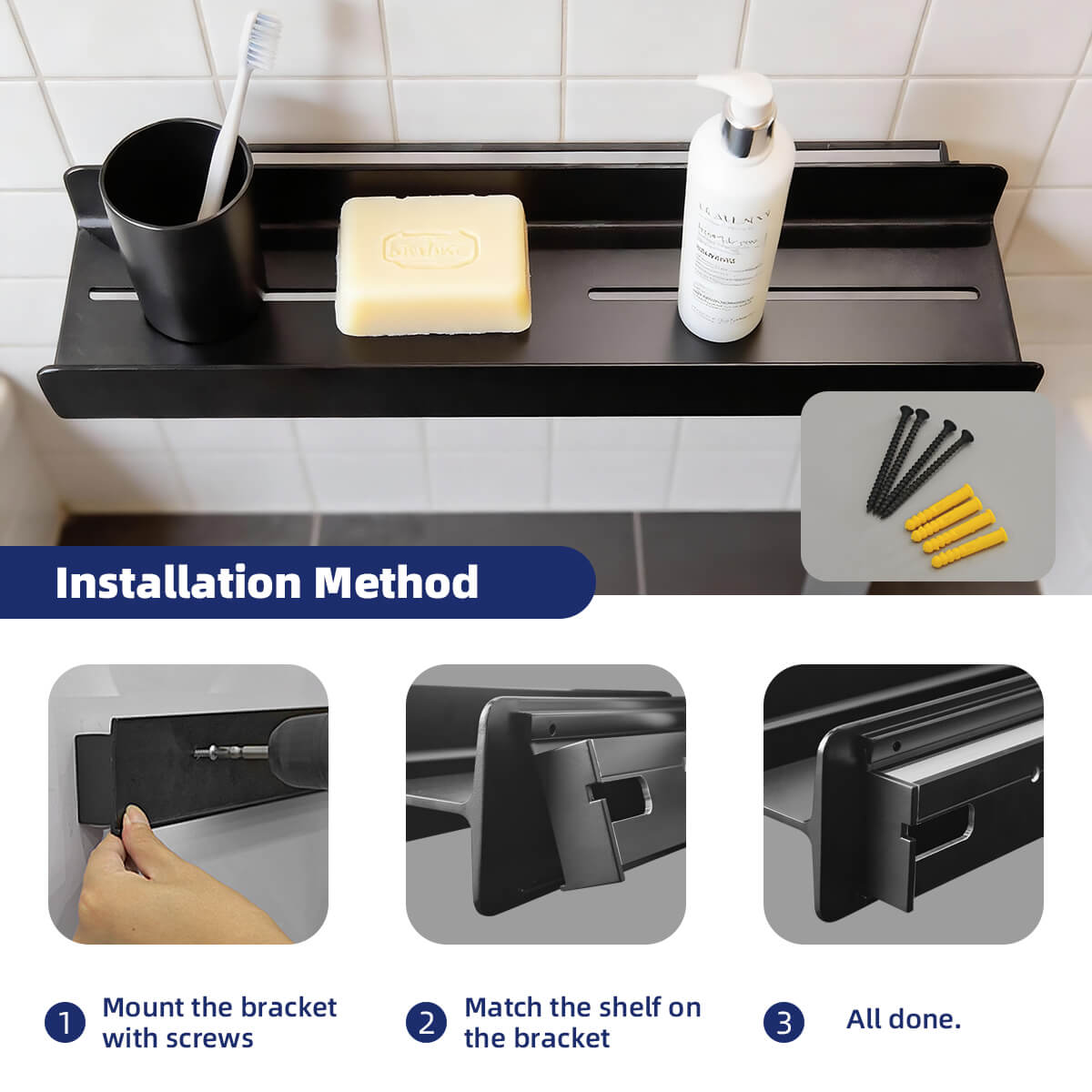 RD-WS04 LED Wall Shelf Unit