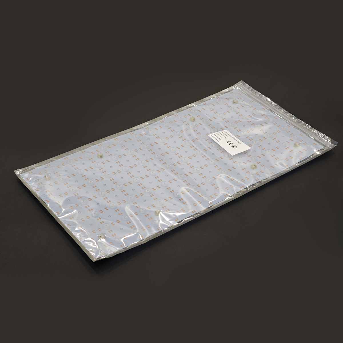 Flexible LED Light Sheet with Lens for Marble Backlighting DC24V 98LEDs Cuttable Dotless Uniform