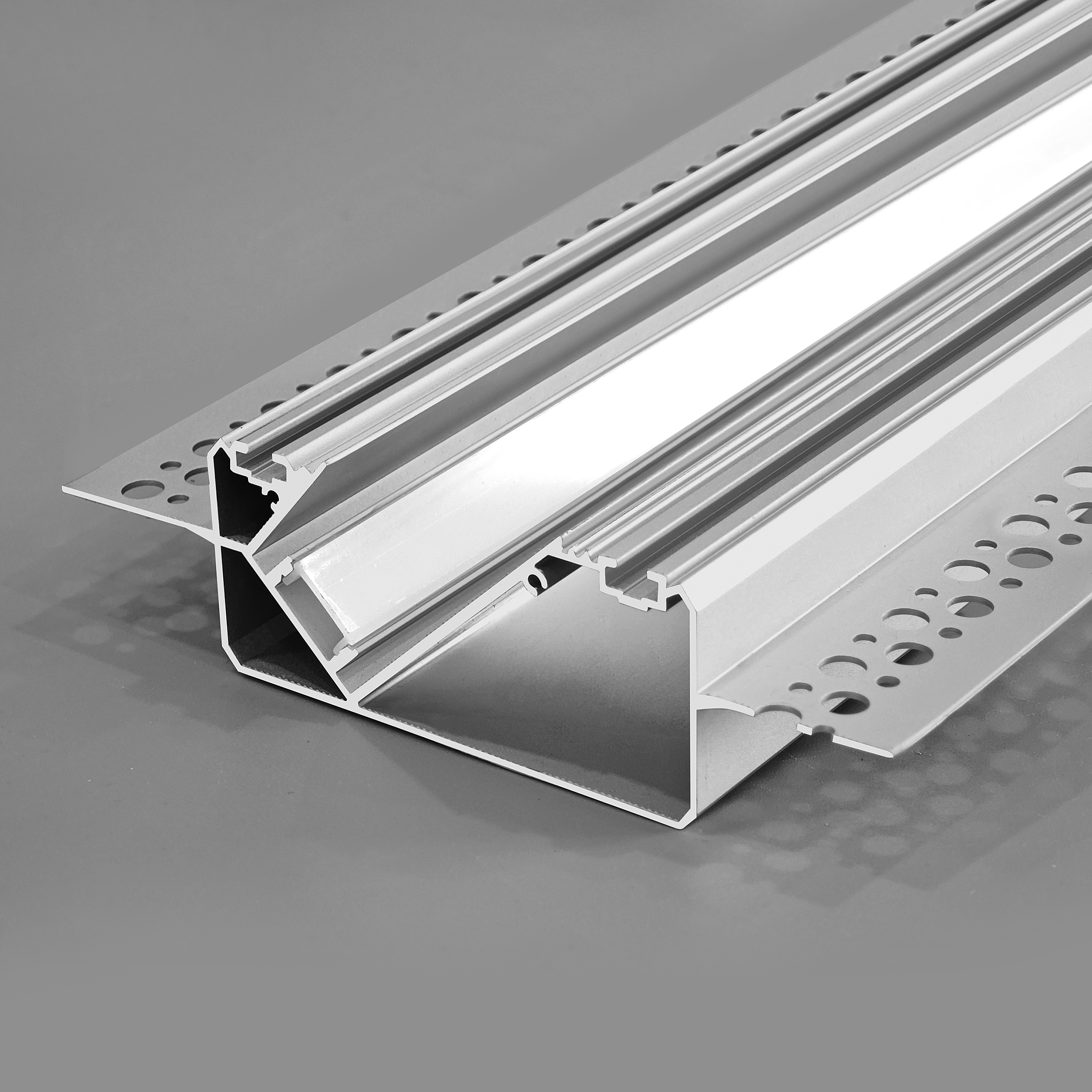 RD-135×36 Embedded LED Aluminium Profile 45 Degree Oblique Light For Stair Handrail Wall Washer-SANAG