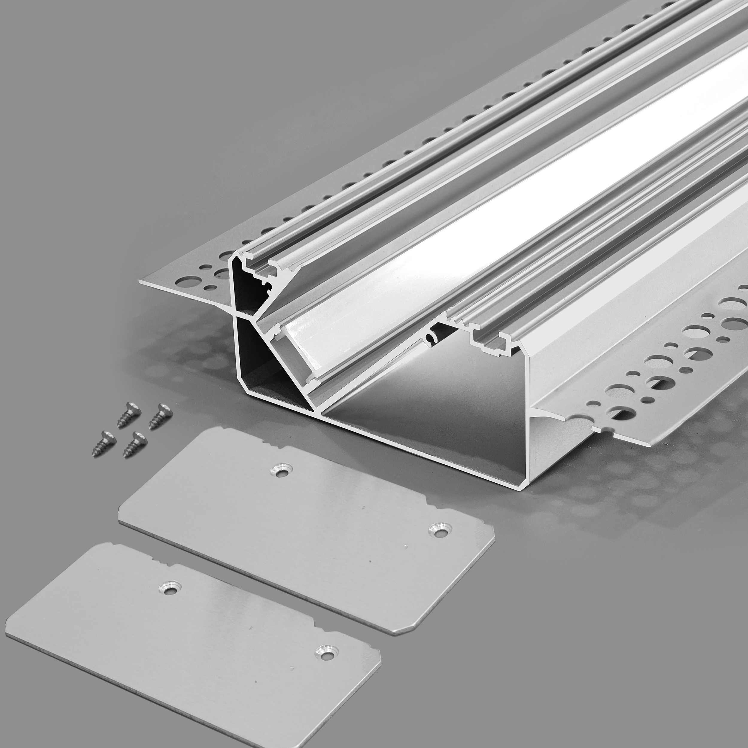 RD-135&times;36 Embedded LED Aluminium Profile 45 Degree Oblique Light For Stair Handrail Wall Washer-SANAG